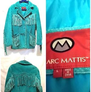 Marc Mattis Turquoise Jacket